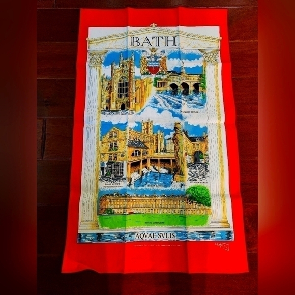 Souvenir Tea Towel Cotton - Picture 1 of 6